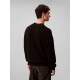 Calvin Klein Ανδρική πλεκτή μπλούζα Waffle Cotton Monogram Jumper